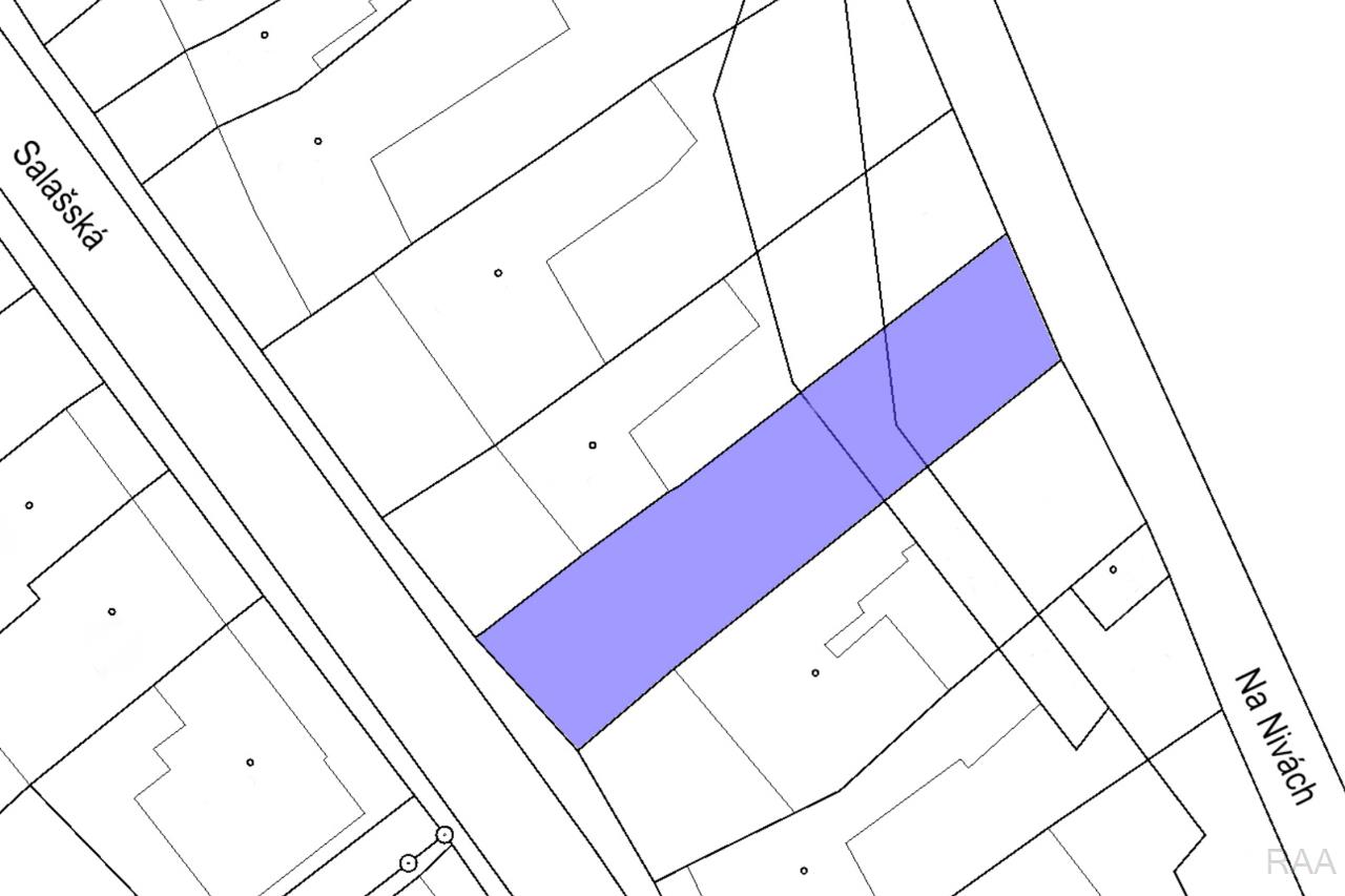 katastrální mapa